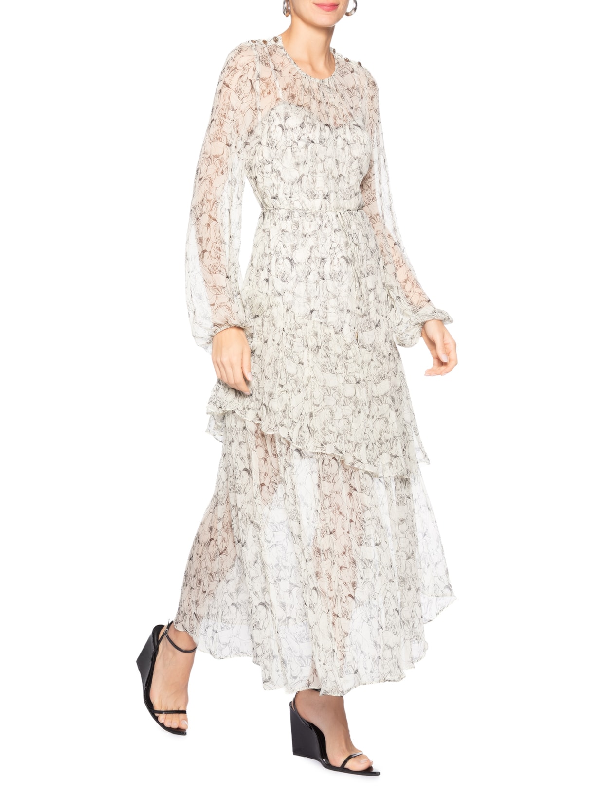 Vestido Chevalier I26 Branco Mixed