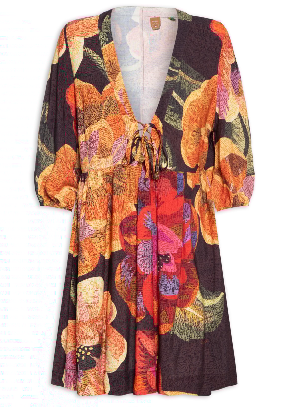 Vestido Chita Bacana - Preto