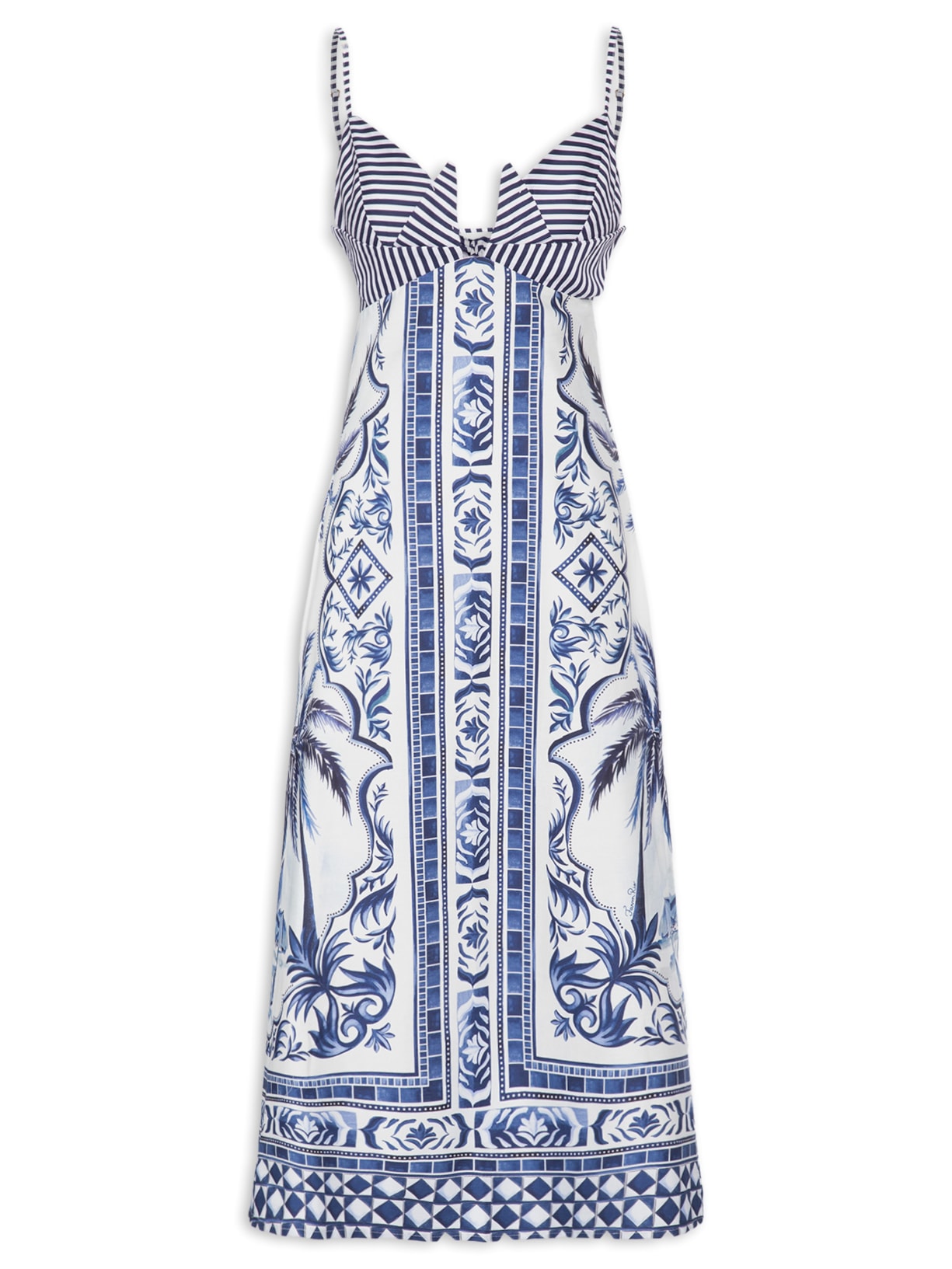 Vestido Cidade Maravilha Branco Farm