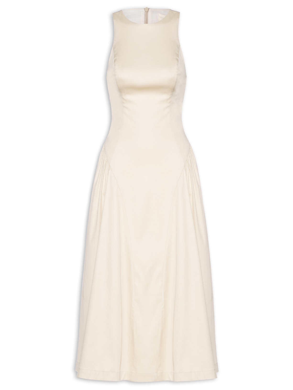 Vestido Cissa - Bege