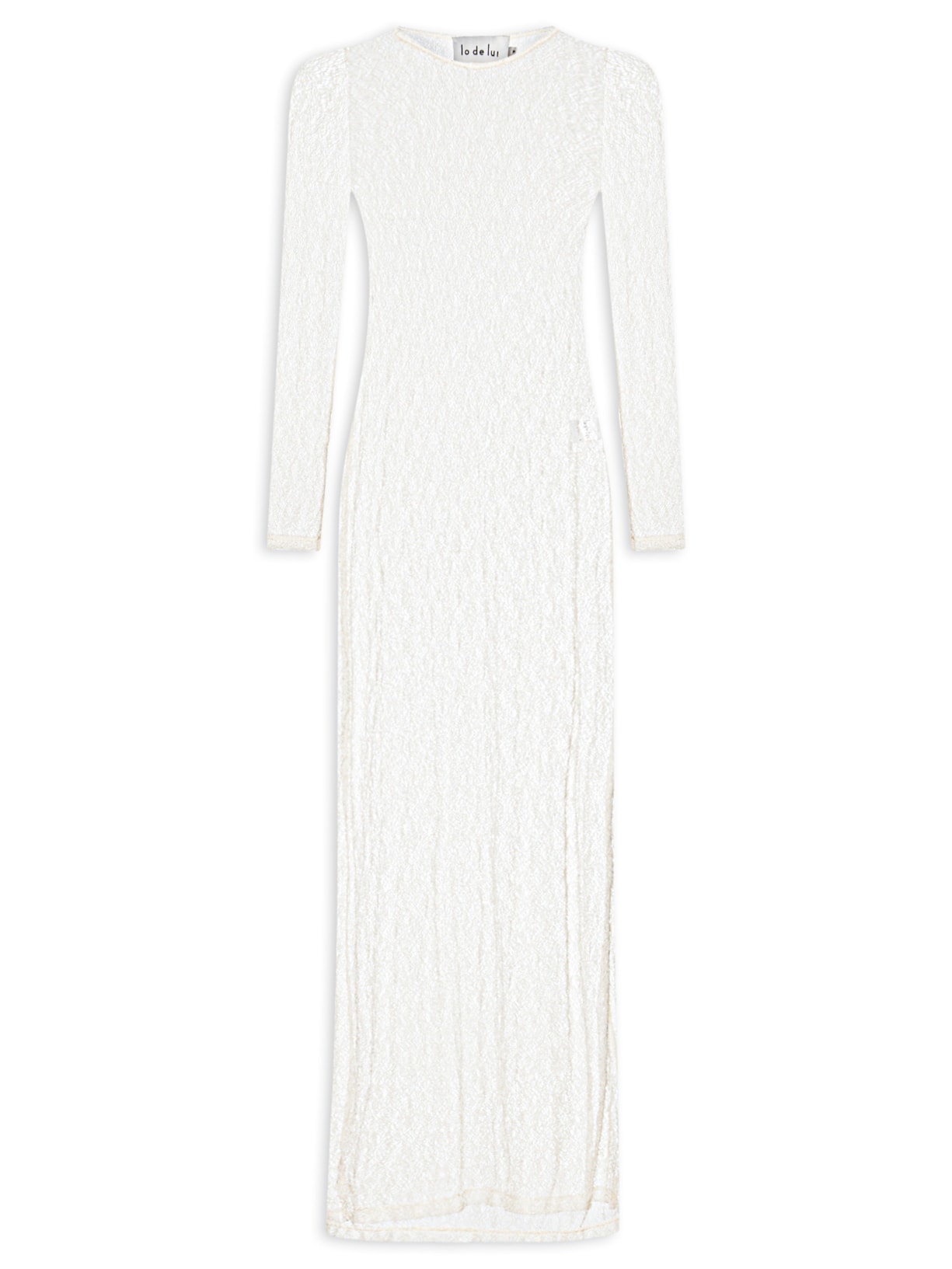 Vestido Clara Off White Lo De Lui