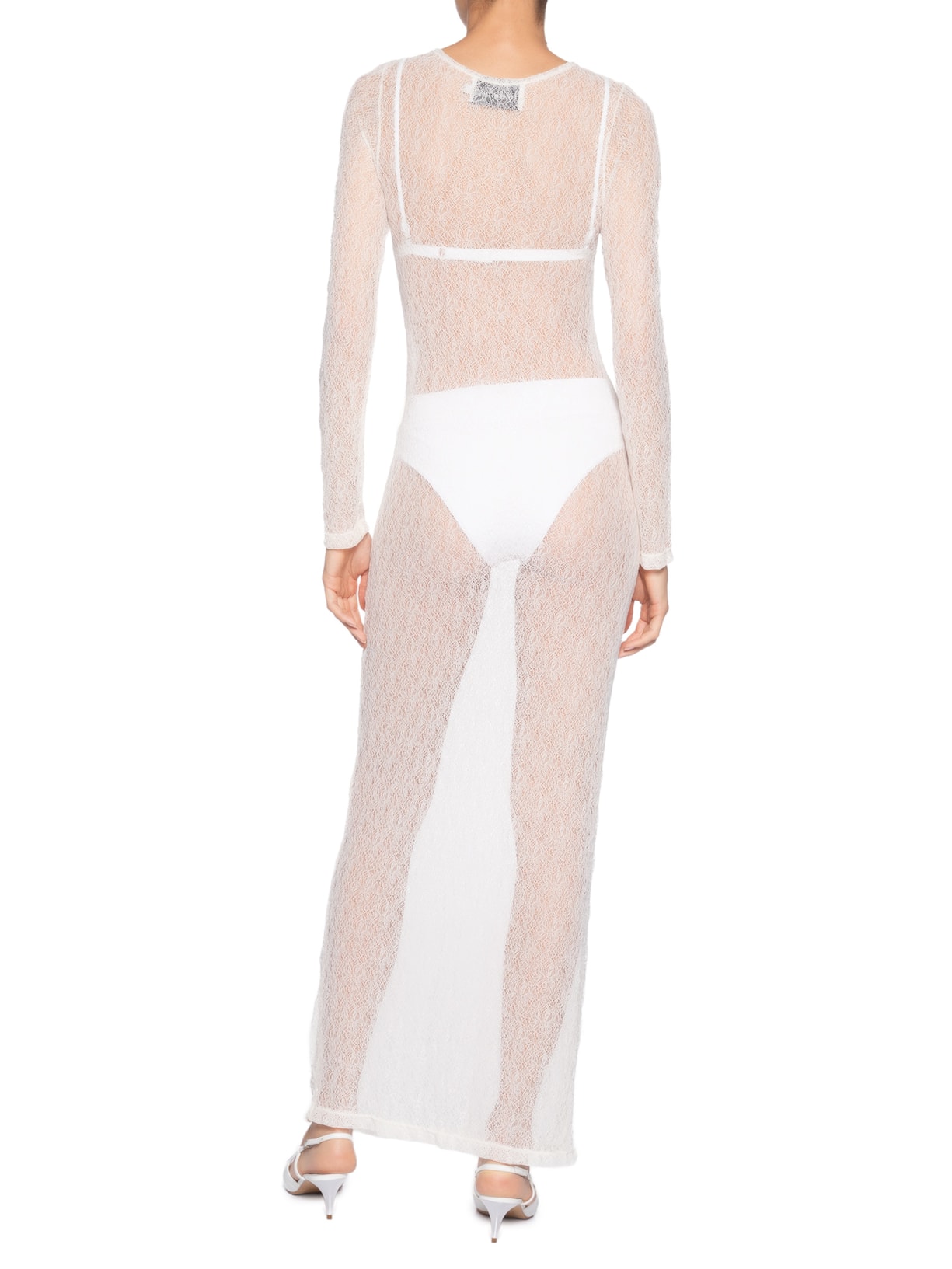 Vestido Clara Off White Lo De Lui