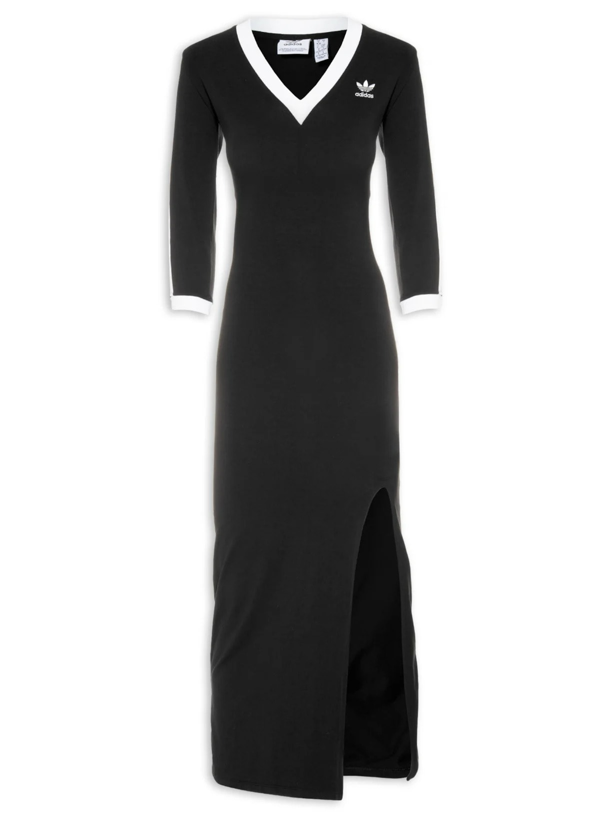 Vestido Classics 3s Maxi Dress - Preto