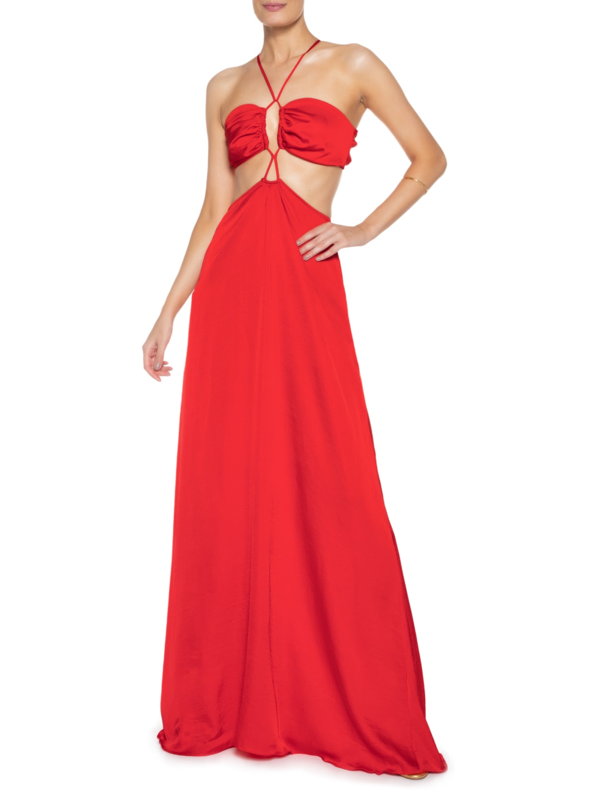Vestido Claudia Vermelho Oasis