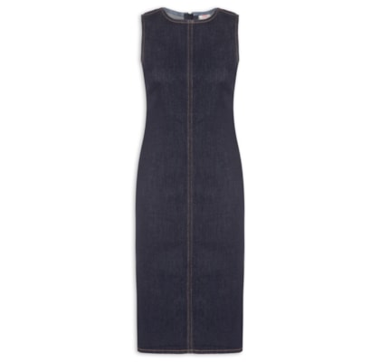 Vestido Column - Preto