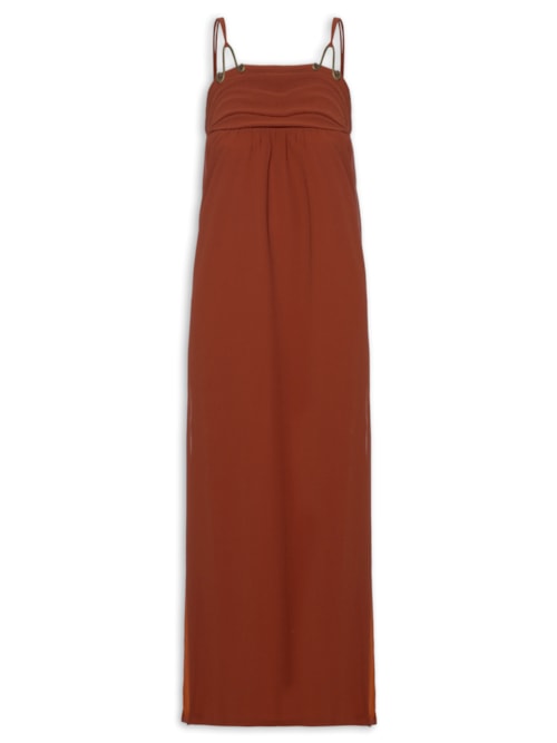 Vestido Coluna Sierra - Laranja