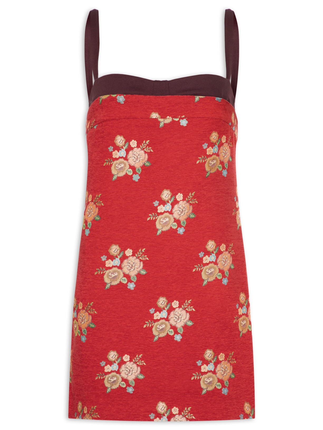 Vestido Comporta Vermelho All Most Vintage