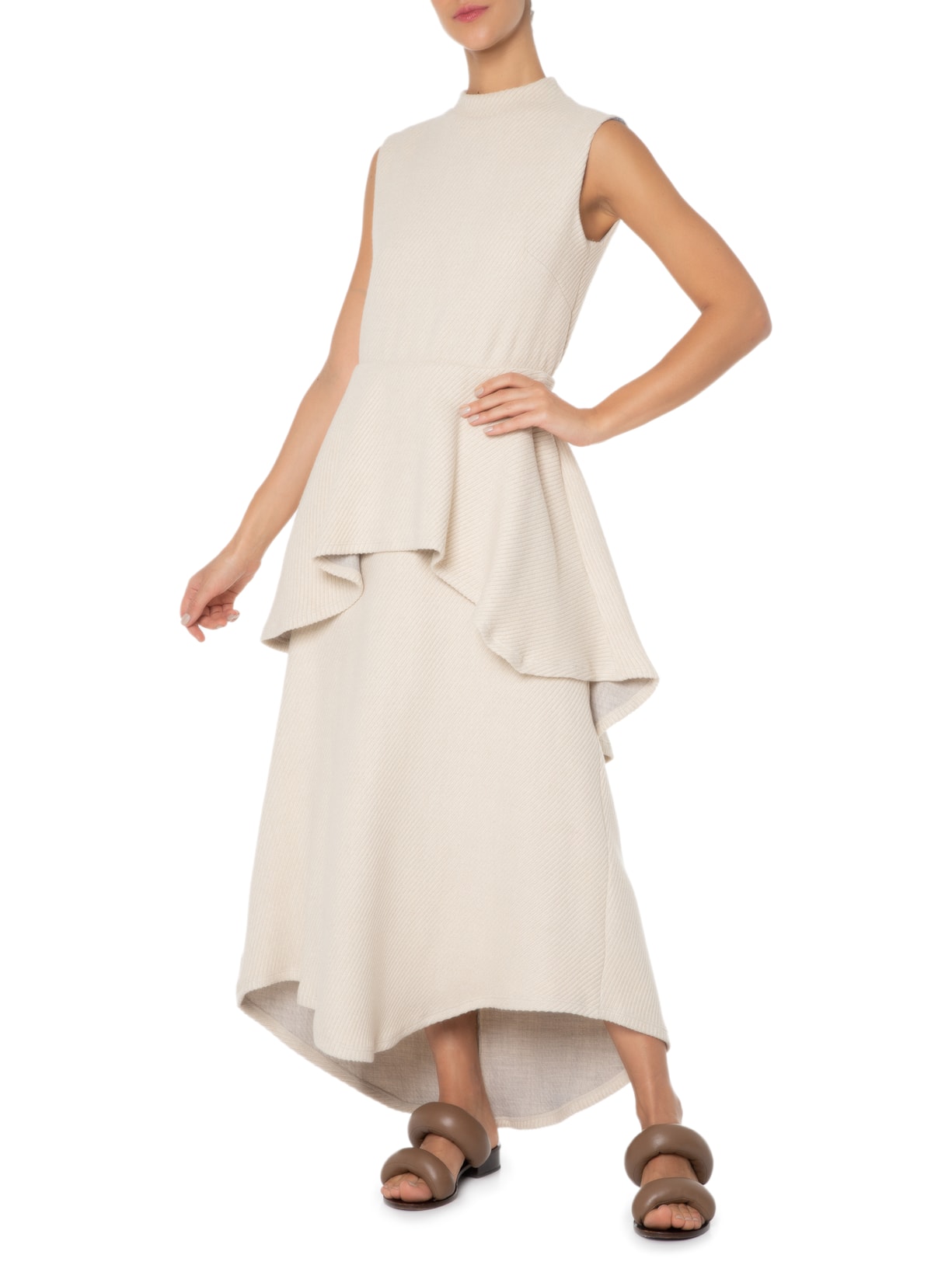 Vestido Comportamento Off White A.niemeyer