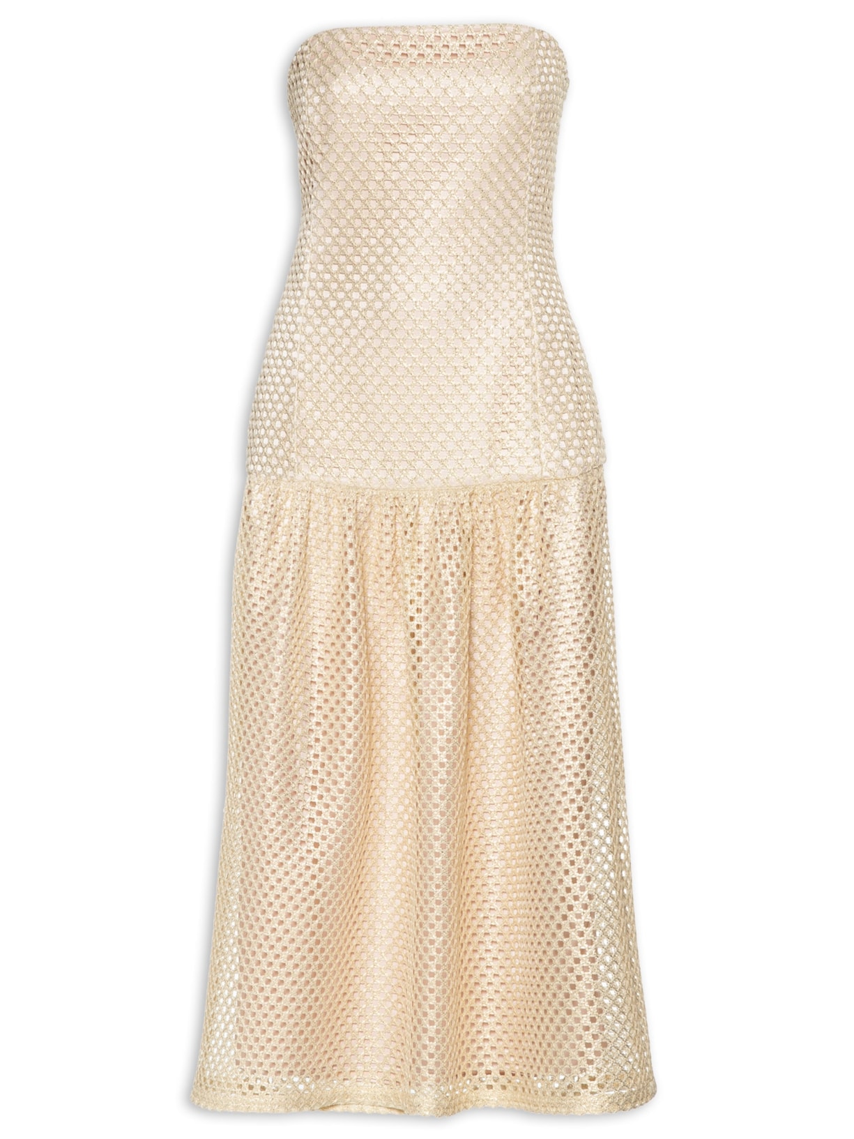 Vestido Conquista - Dourado