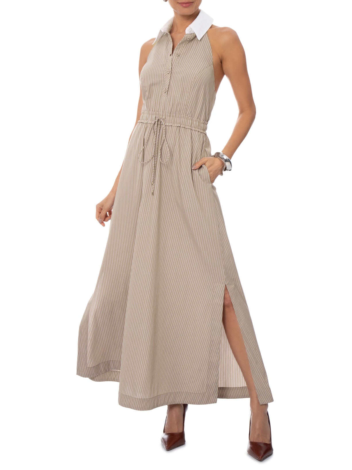 Vestido Constanza Bege Le Lis