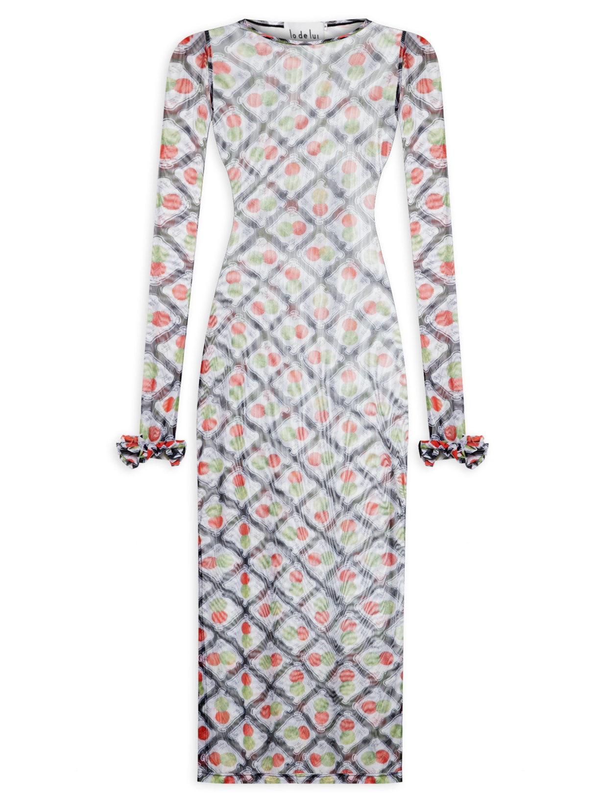 Vestido Cookie Tule Midi - Preto