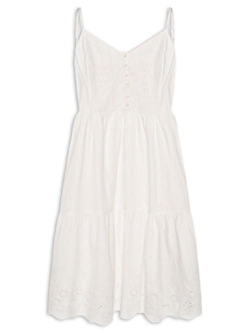 Vestido Cora Sl Mini Dress - Branco