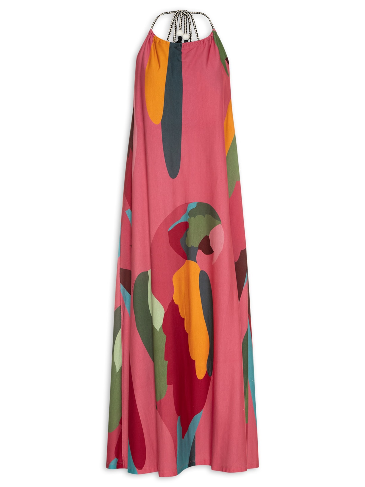 Vestido Corda Araraquara - Rosa