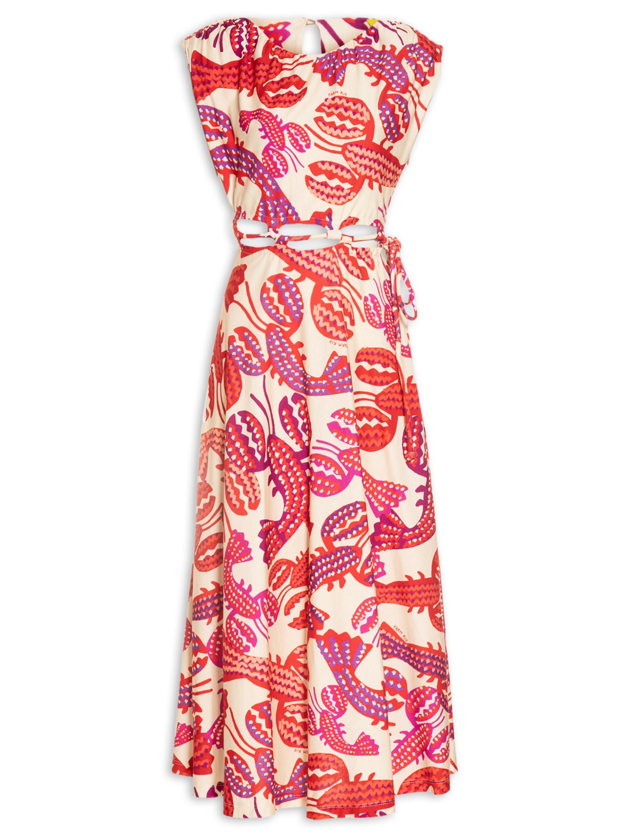 Vestido Corda Lagostin - Vermelho