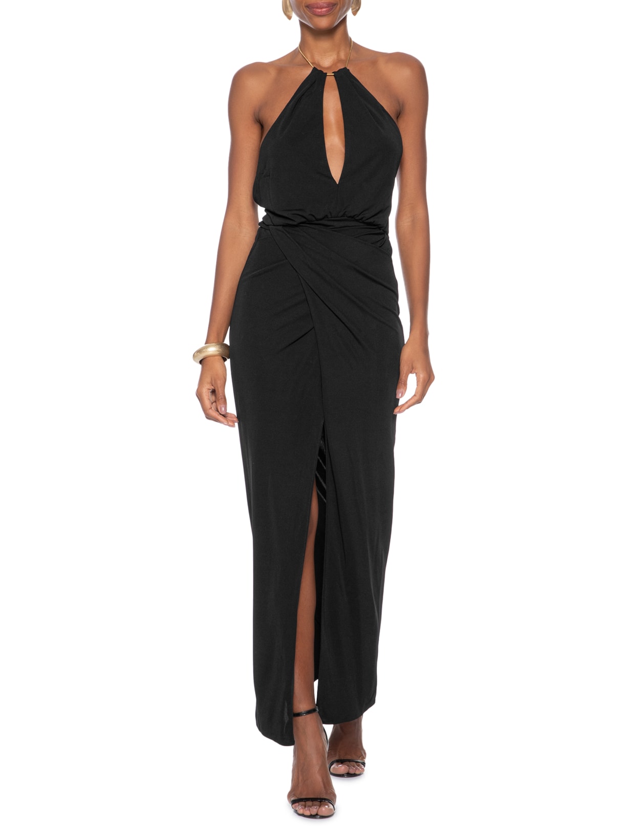 Vestido Correntes Preto Animale