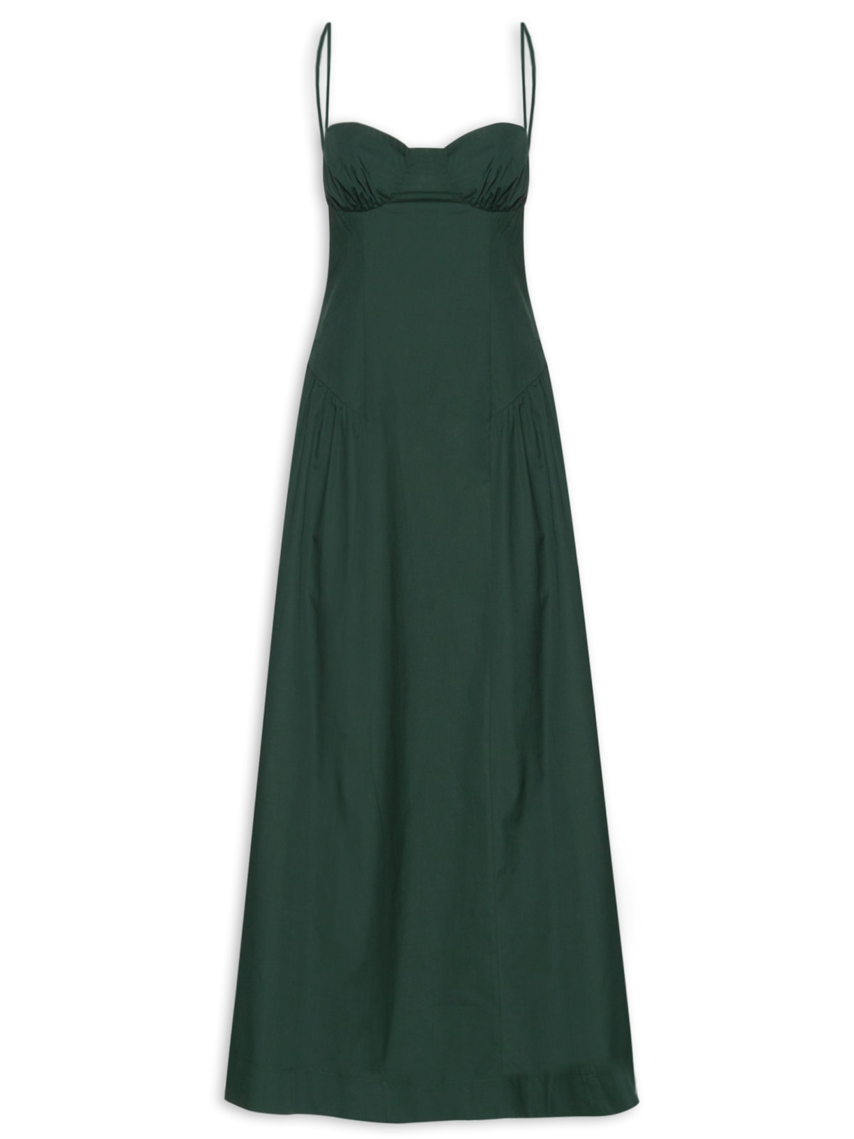 Vestido Corselet Alcinhas - Verde