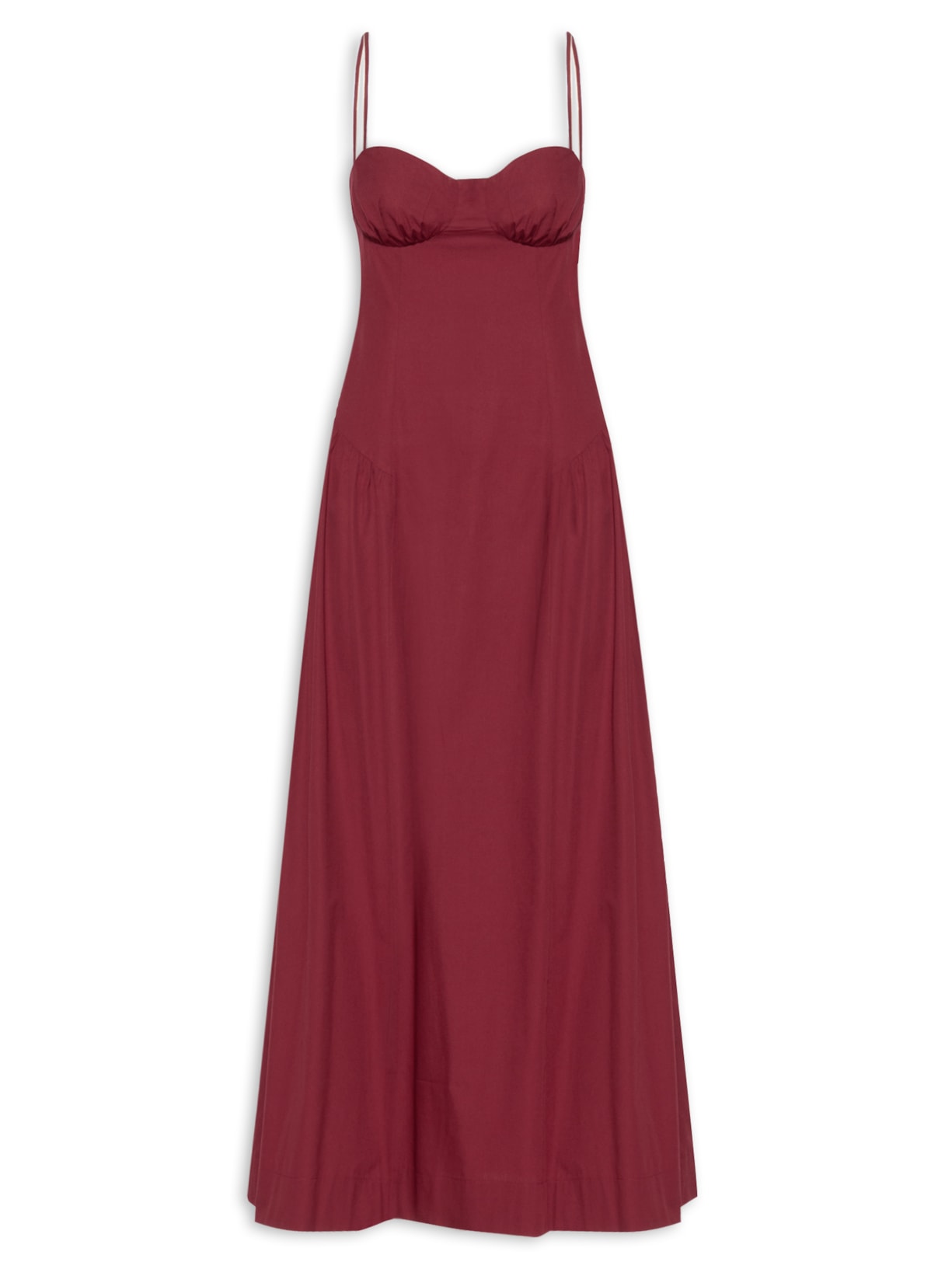 Vestido Corselet Alcinhas - Vermelho