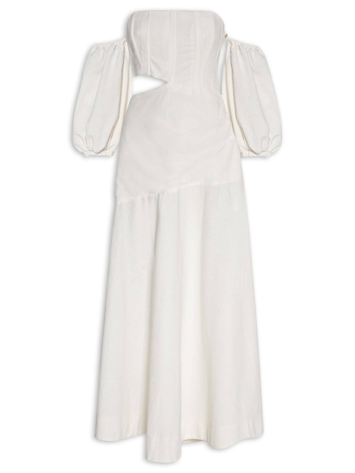 Vestido Corselet - Off White