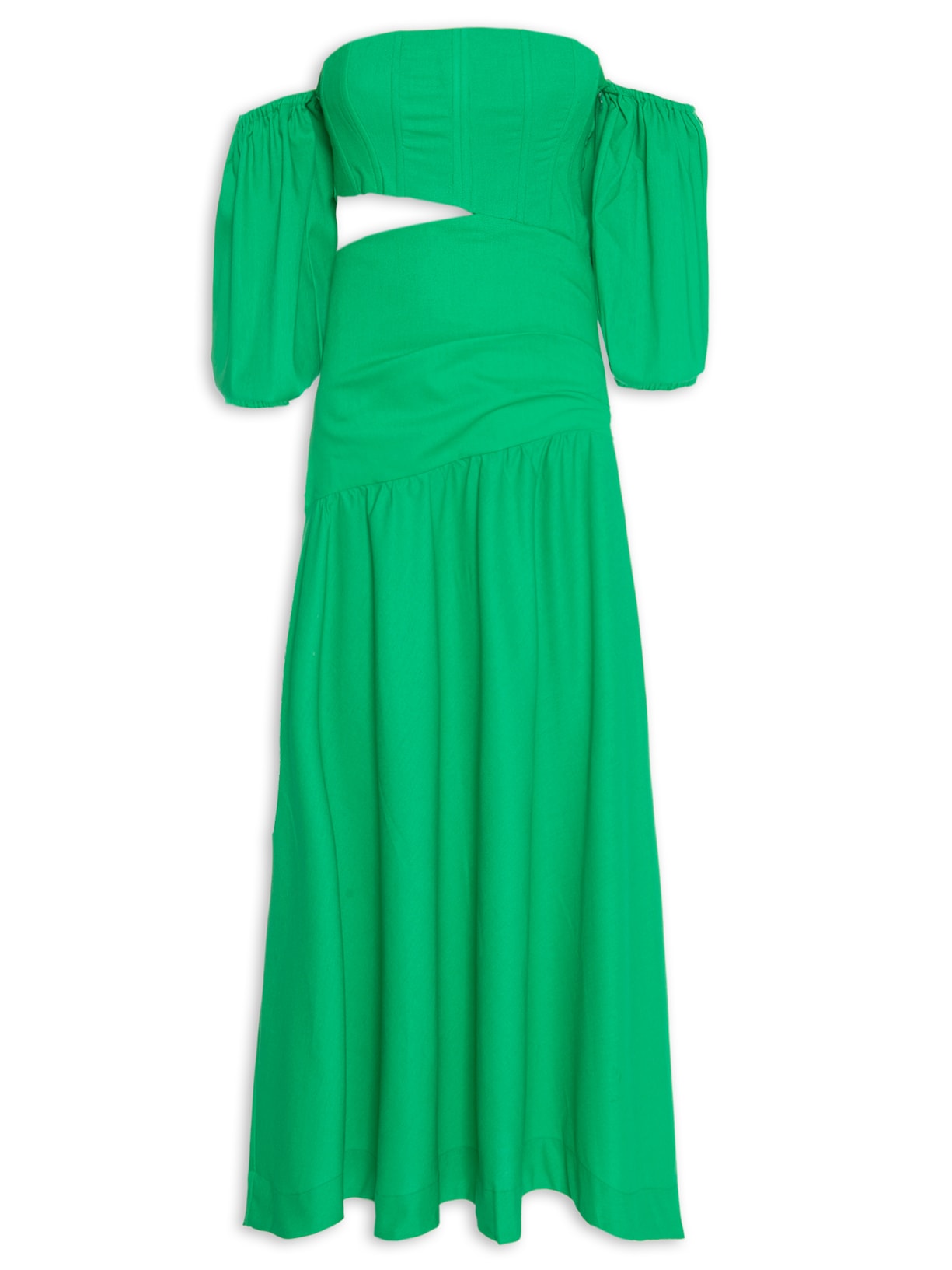 Vestido Corselet - Verde