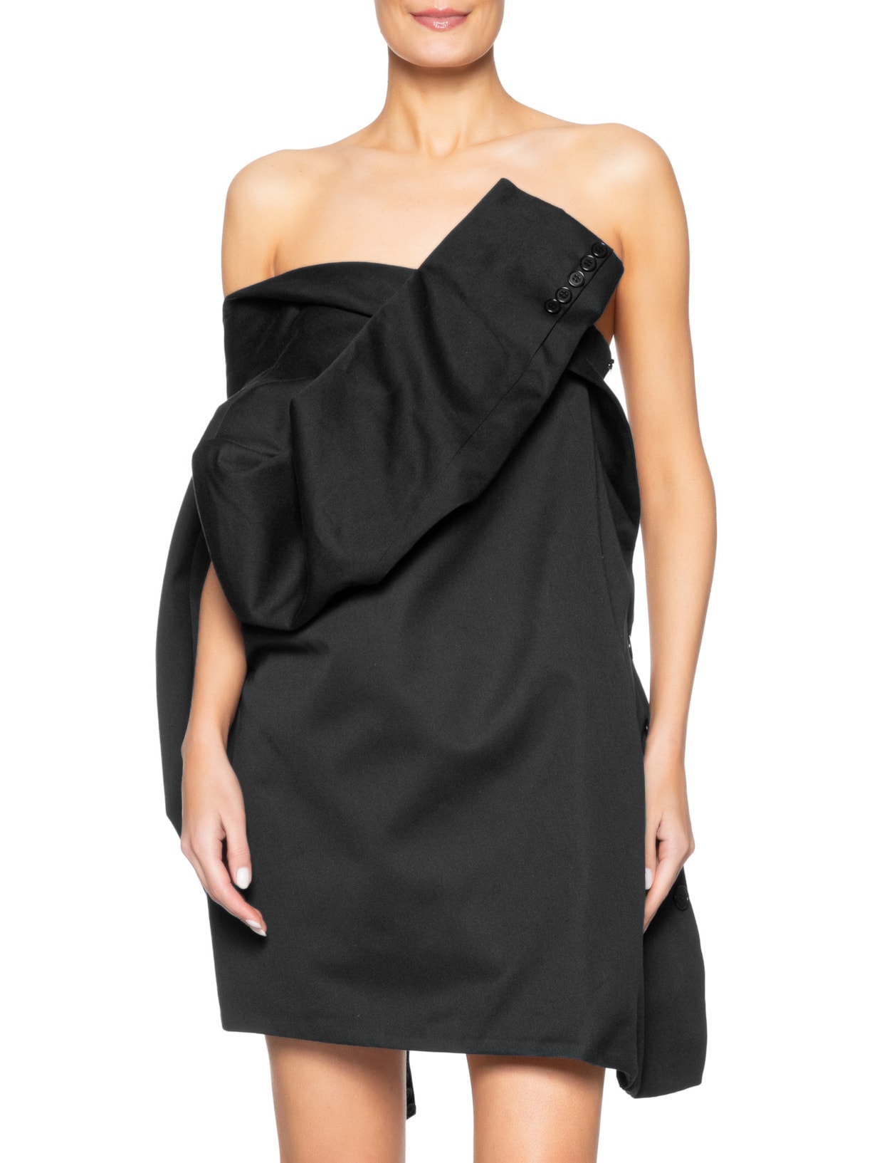 Vestido Corset Alfaiataria Preto Galavote
