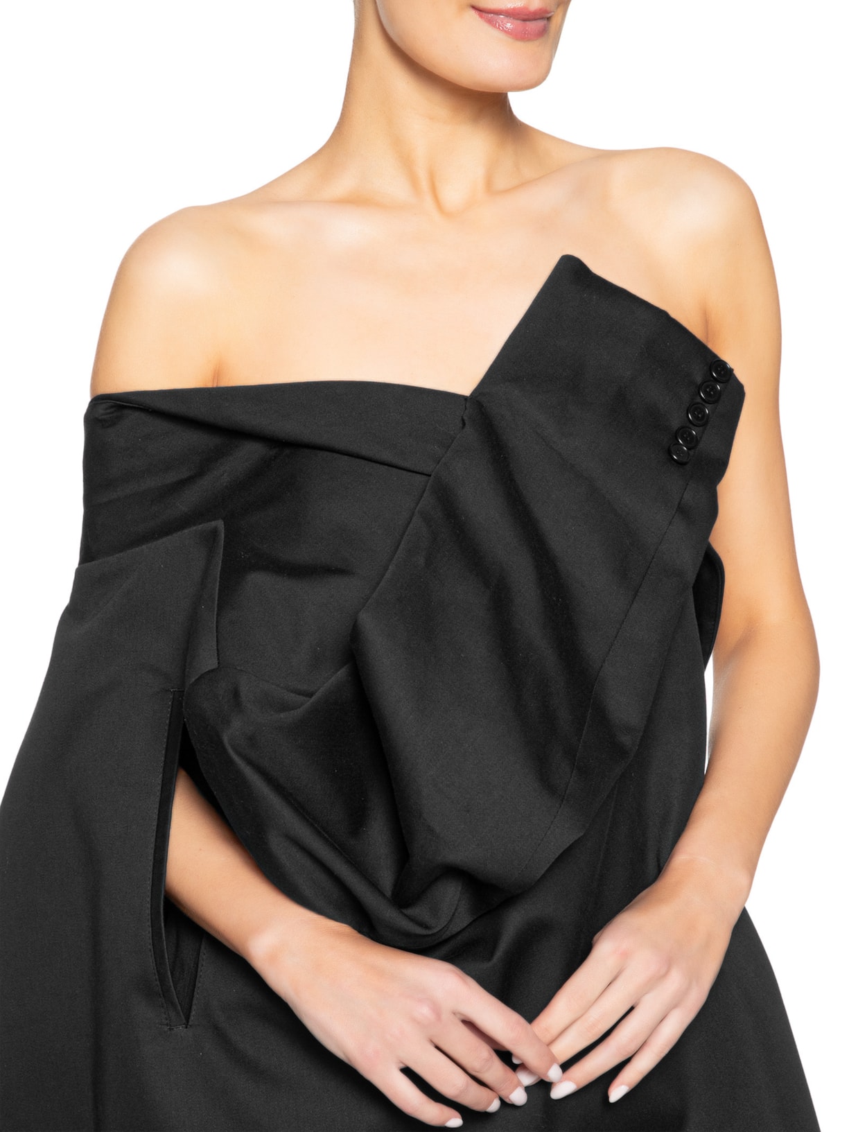 Vestido Corset Alfaiataria Preto Galavote