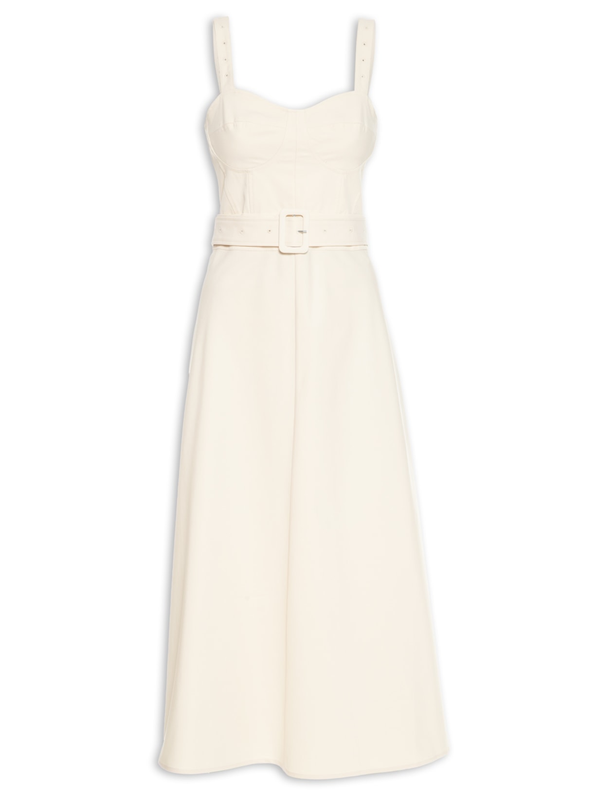 Vestido Corset - Bege