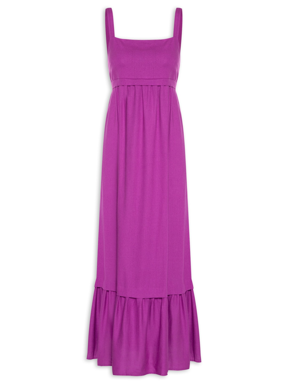 Vestido Costas Amarração - Rosa
