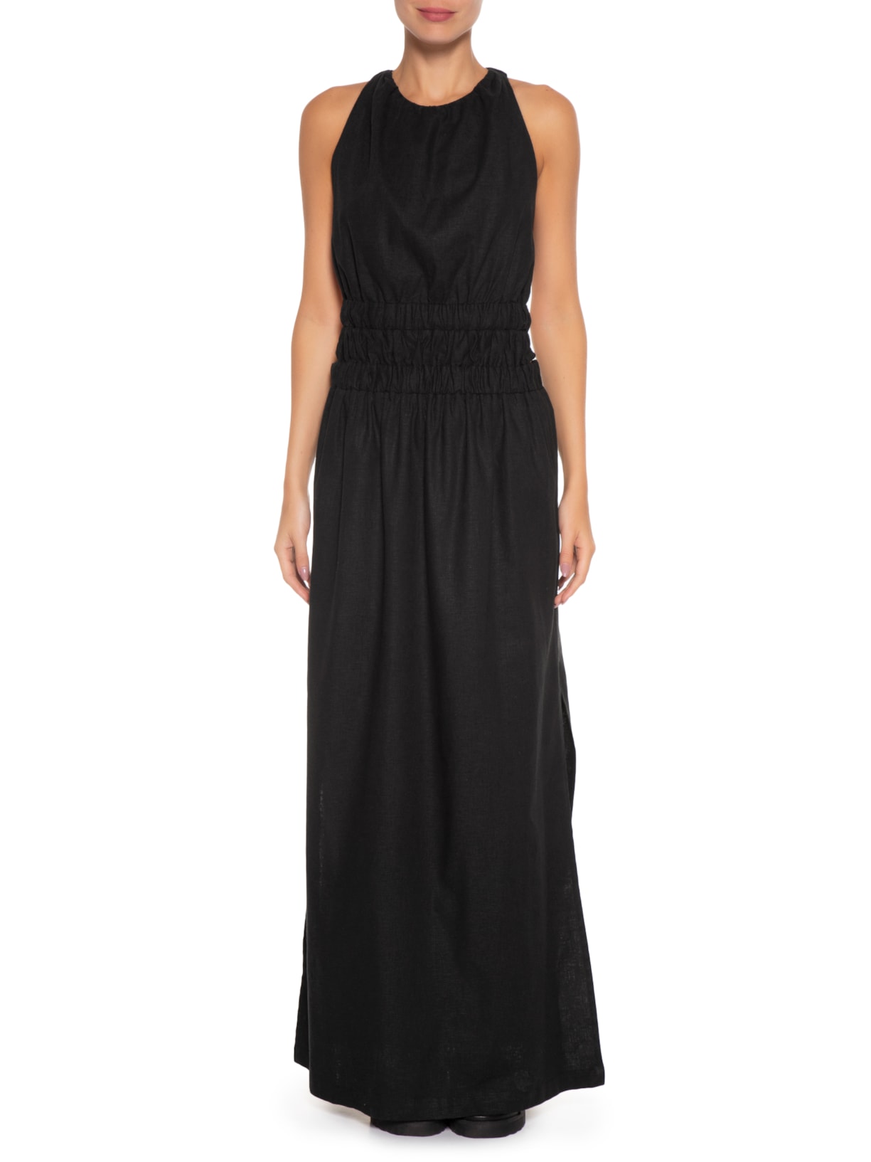 Vestido Cover Up Ana Preto Mixed