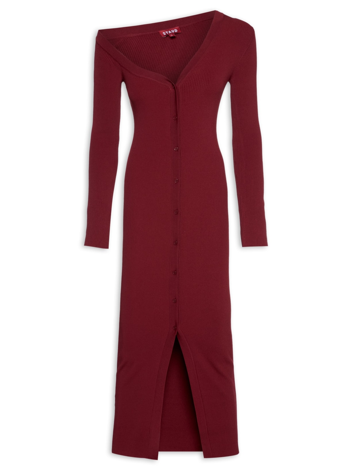 Vestido Craftsman Sweater - Vinho