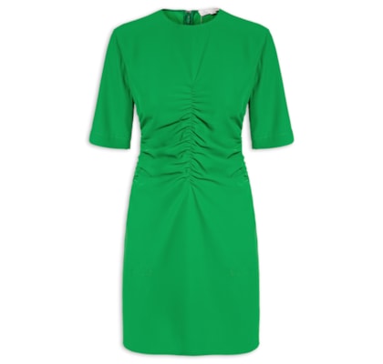 Vestido Crepe Fluid Ava - Verde