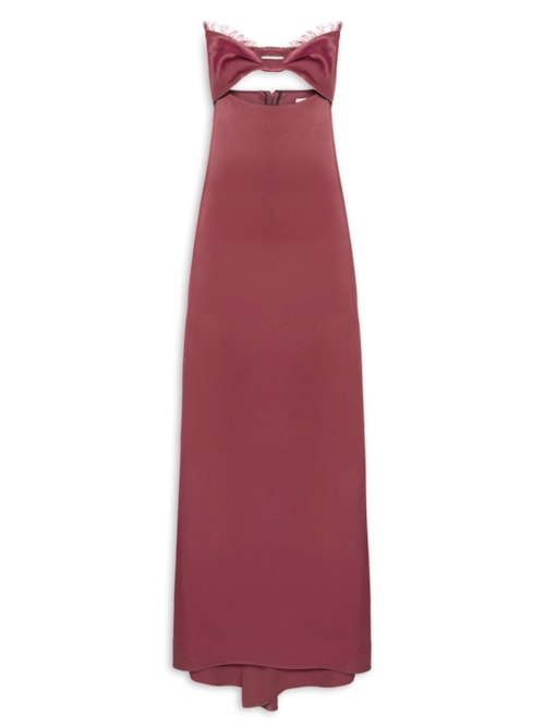 Vestido Crepe Jicas - Vermelho