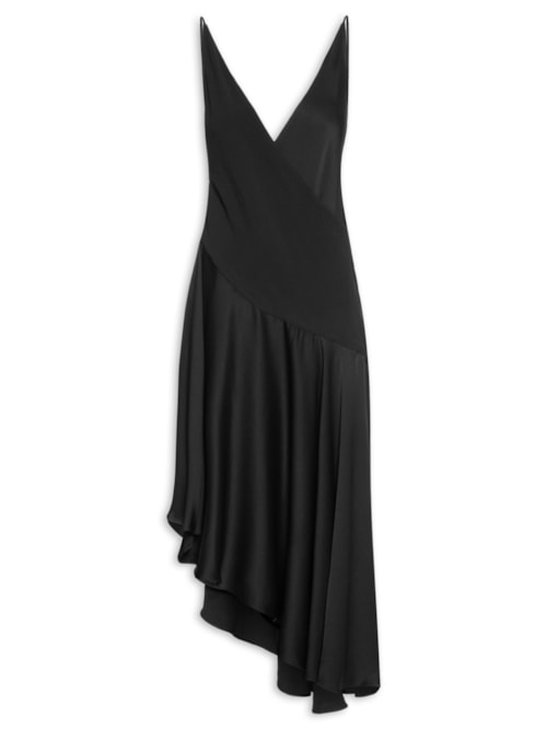 Vestido Crepe Jonor - Preto