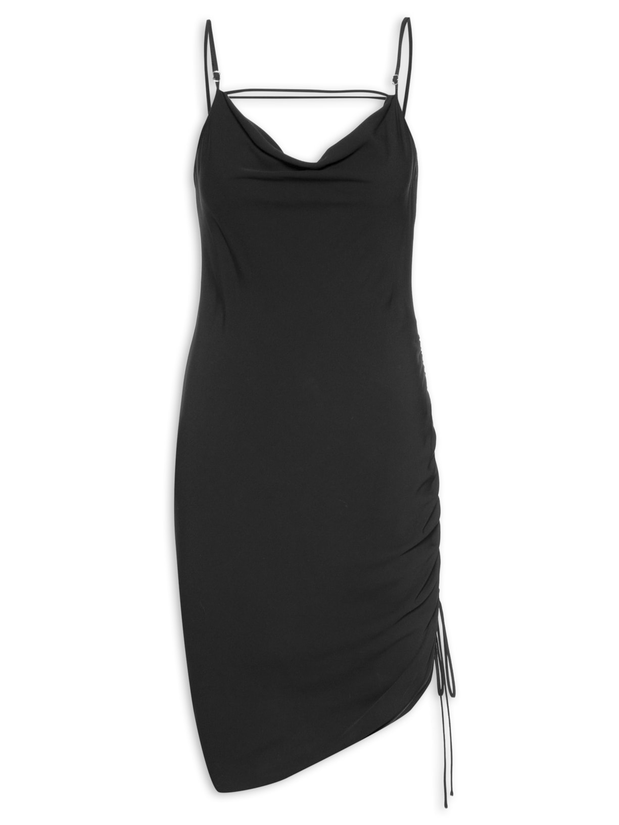 Vestido Crepe Skin Kate - Preto
