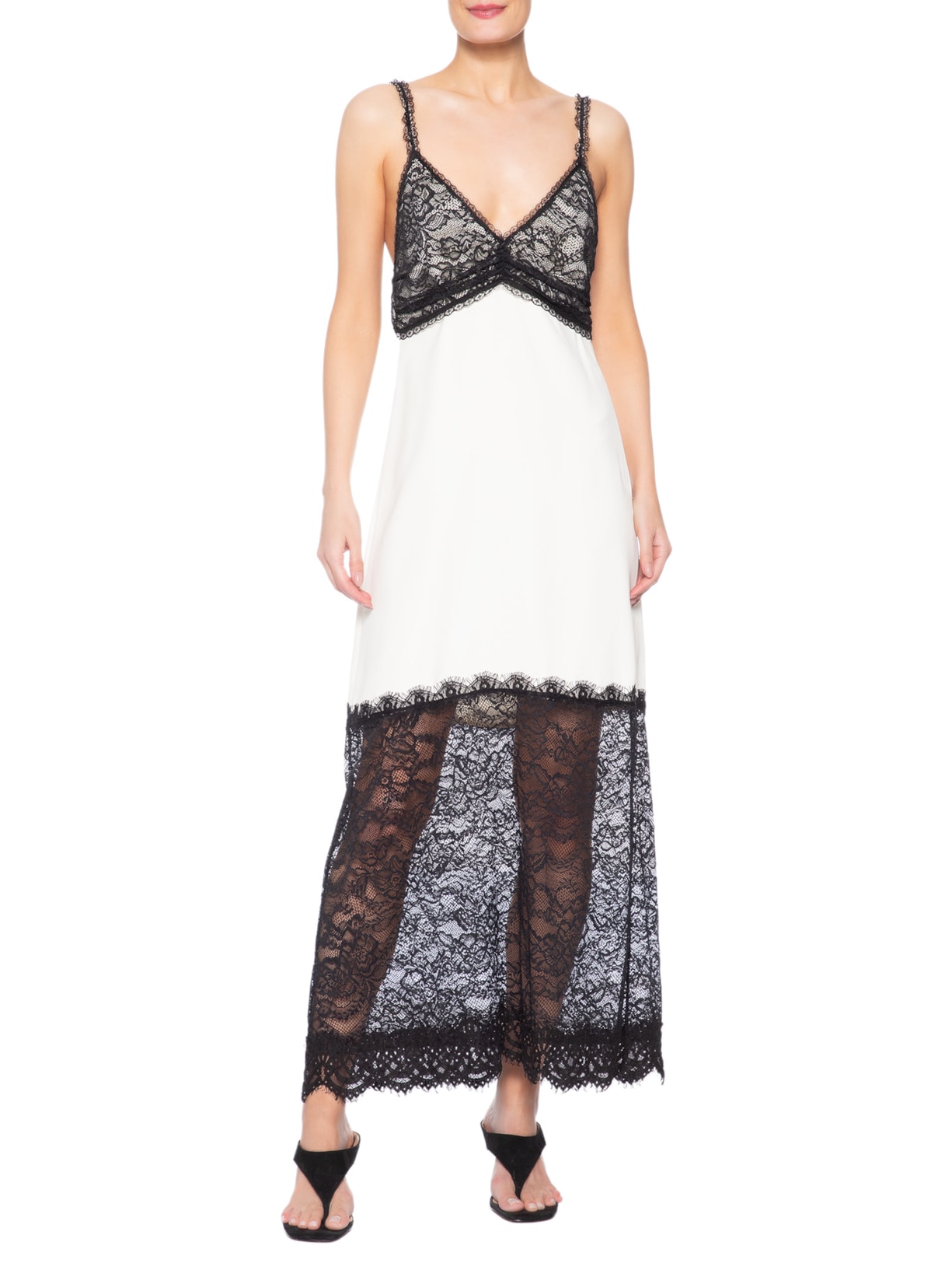 Vestido Crepe Stacatto Zizi – Branco Nk