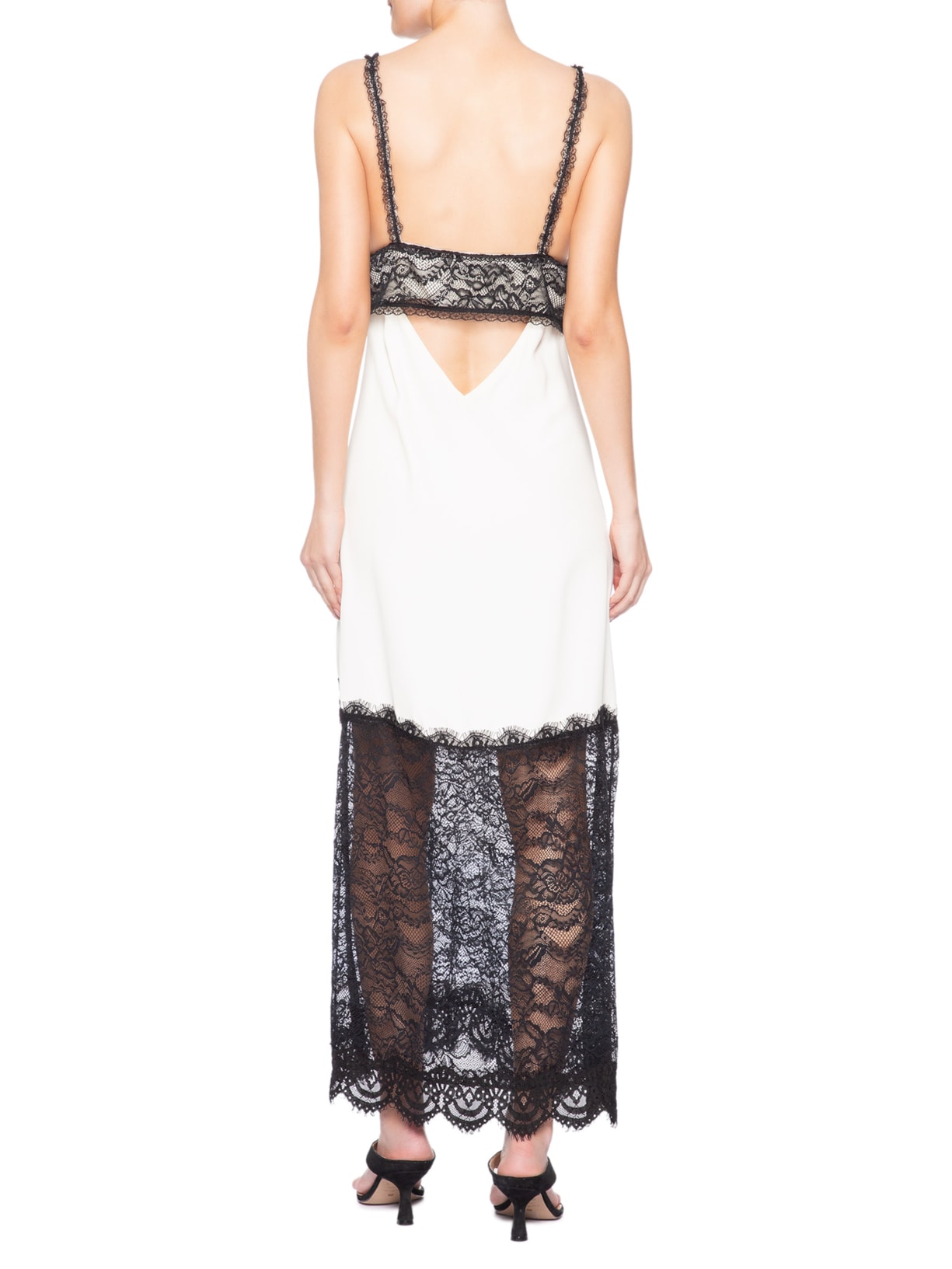 Vestido Crepe Stacatto Zizi – Branco Nk