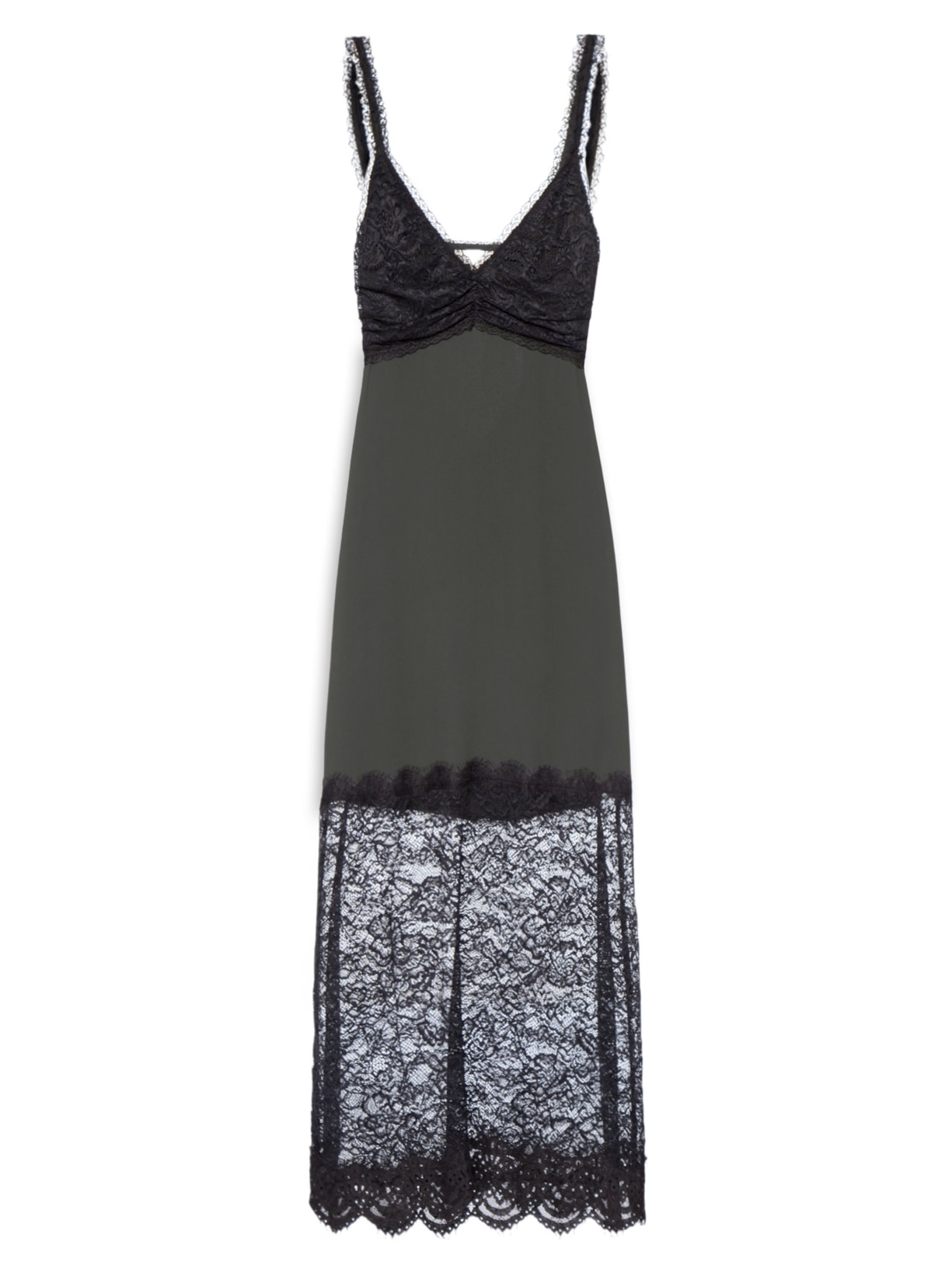 Vestido Crepe Stacatto Zizi – Verde Nk