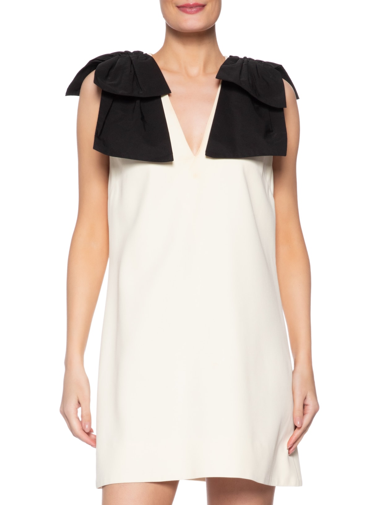 Vestido Crepe Swan Julia  – Branco Nk