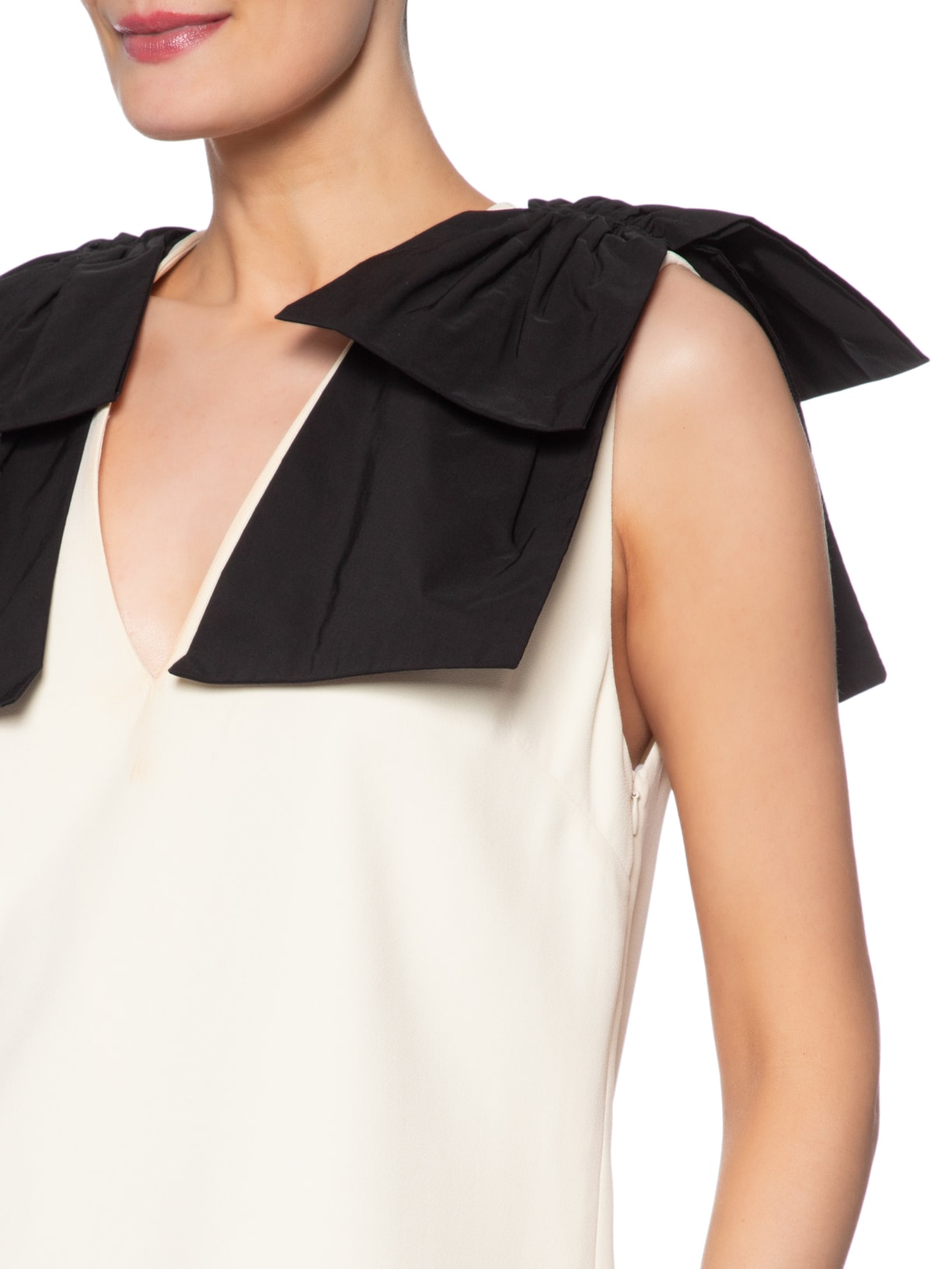 Vestido Crepe Swan Julia  – Branco Nk