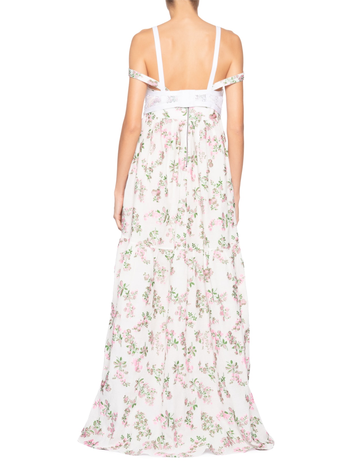 Vestido Crispy Flower Rosa Paula Raia