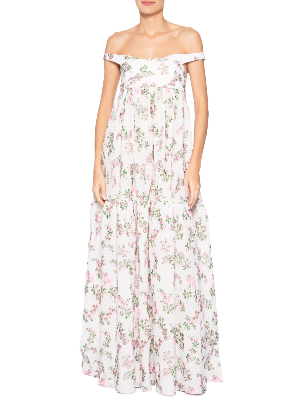 Vestido Crispy Flower Rosa Paula Raia