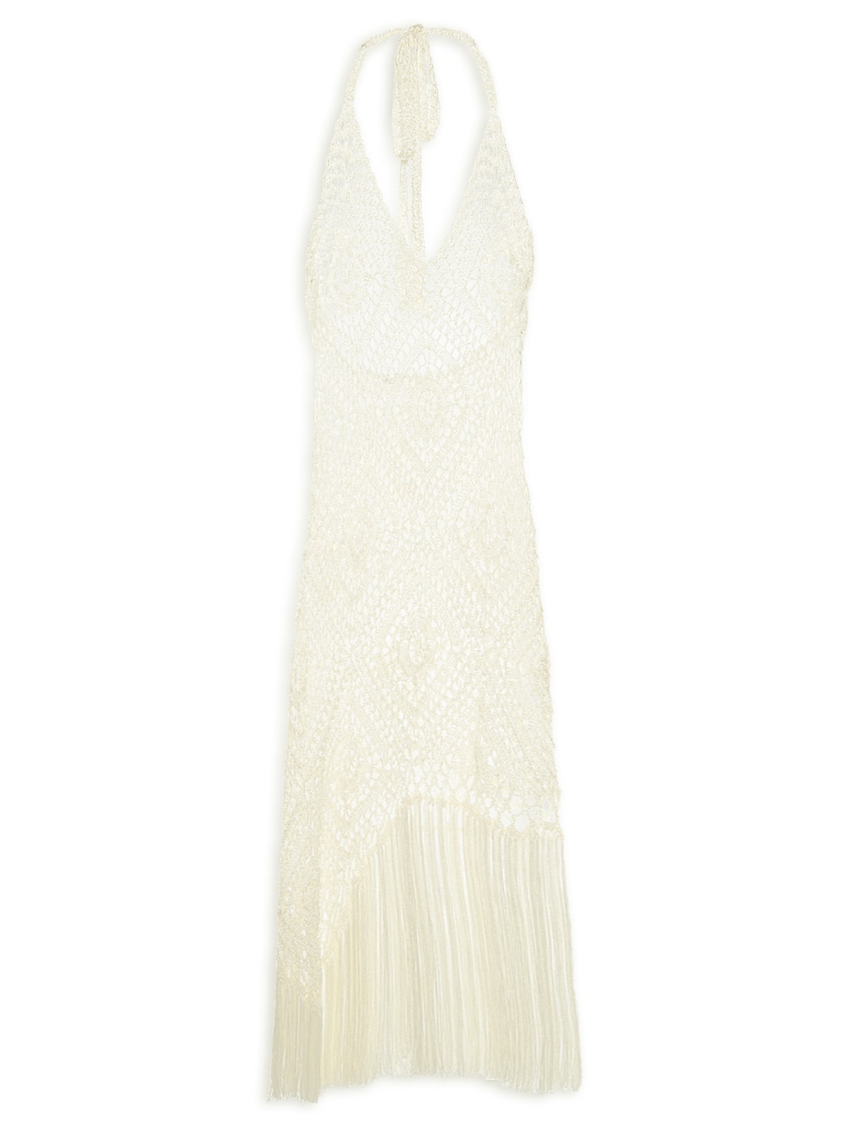 Vestido Crochê Tula - Off White