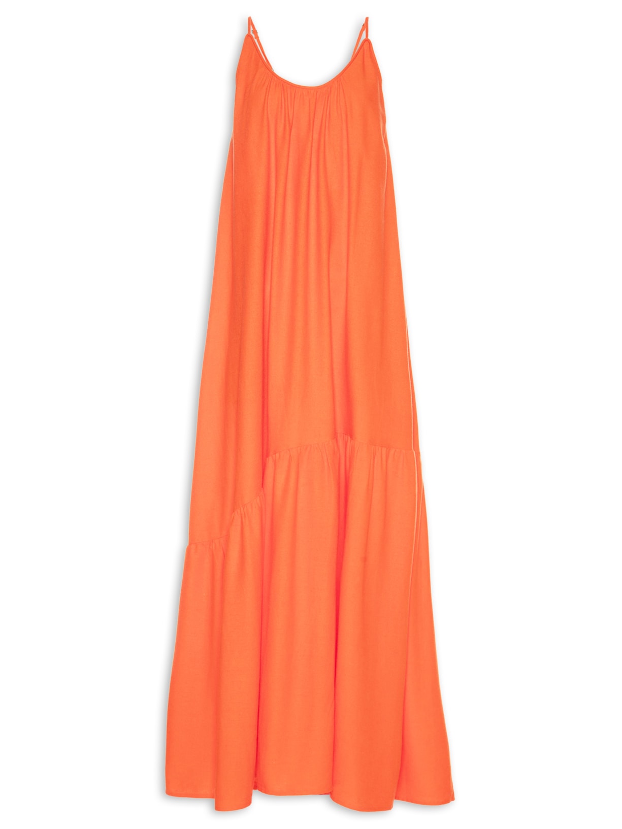 Vestido Cropped Alcinhas Laranja Farm
