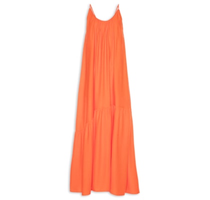 Vestido Cropped Alcinhas - Laranja