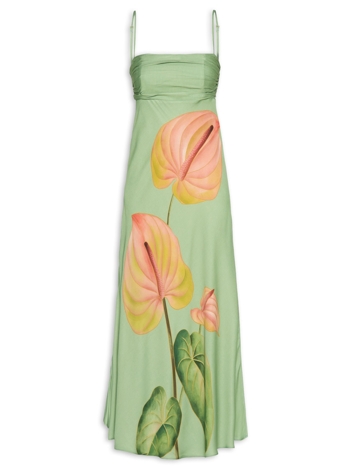 Vestido Cropped Anturio - Verde