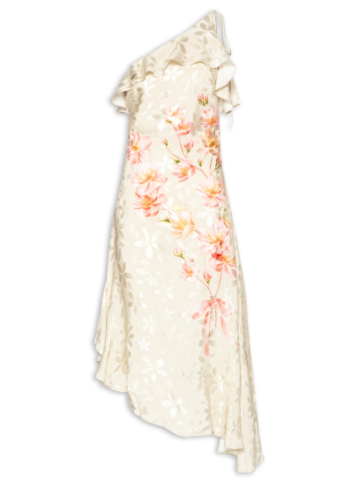 Vestido Cropped Babado Cerejeira - Verde