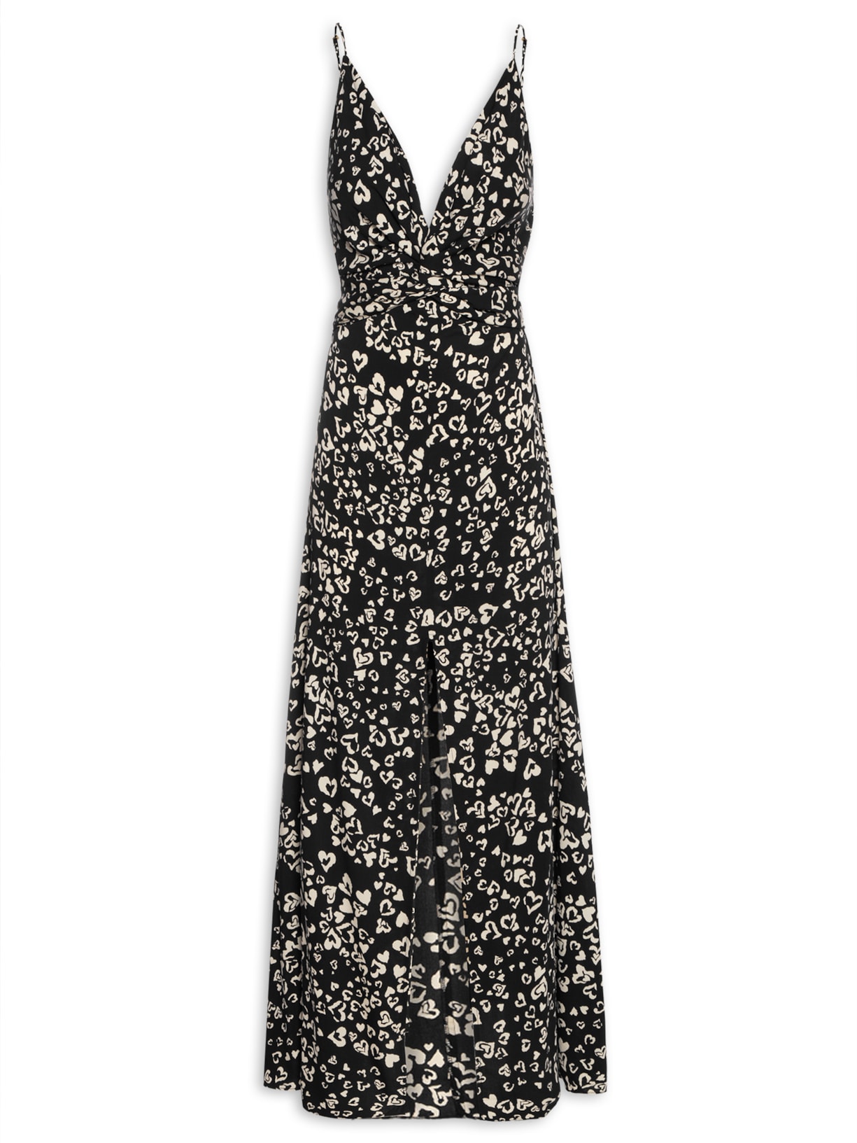 Vestido Cropped Estampo Xodó - Preto