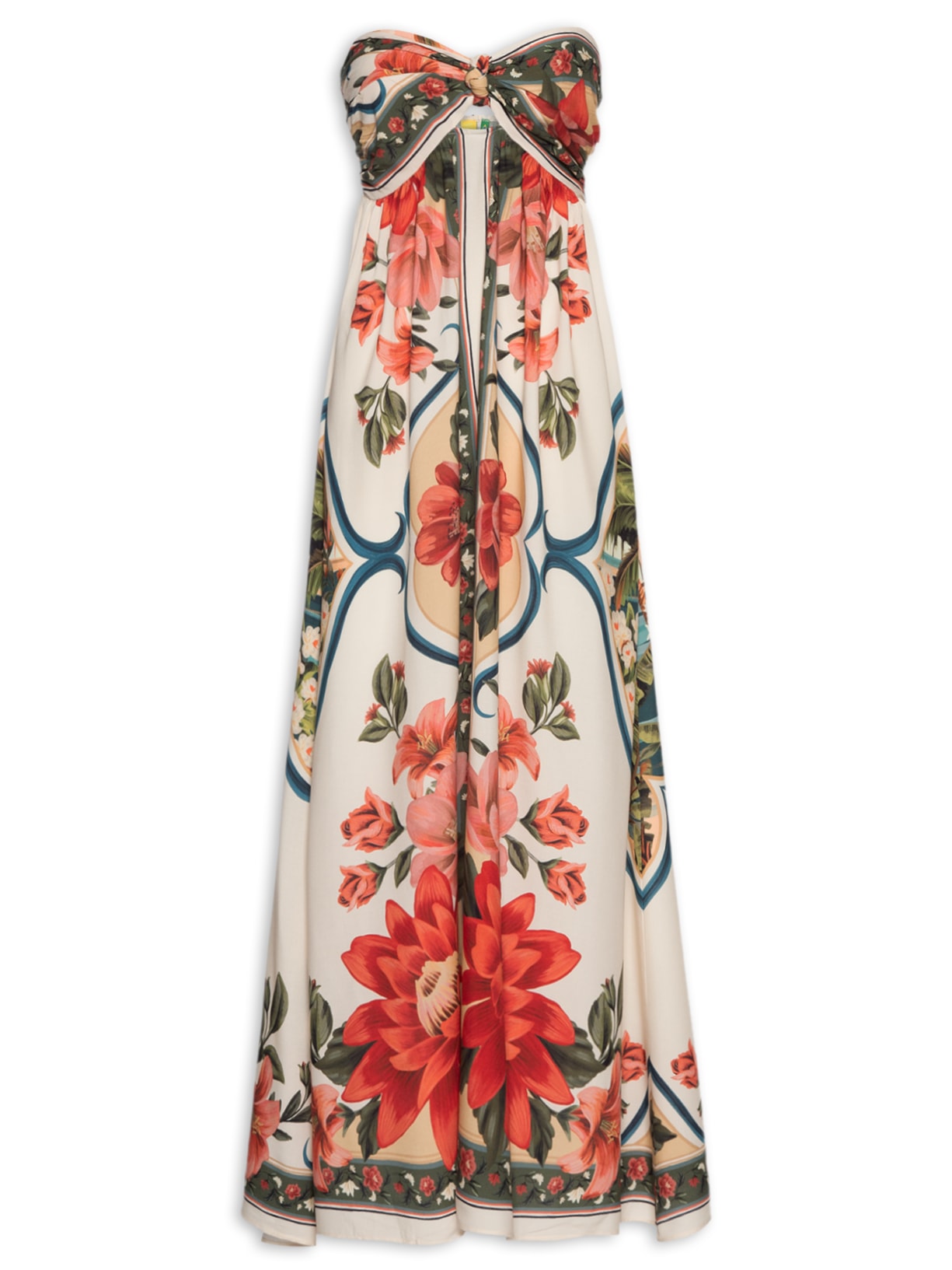 Vestido Cropped Flor Do Rio - Rosa