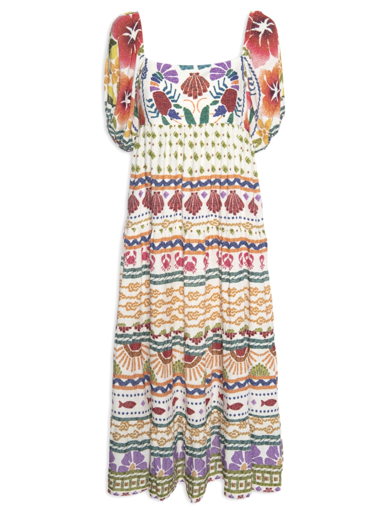 Vestido Cropped Ilha Do Sal - Off White