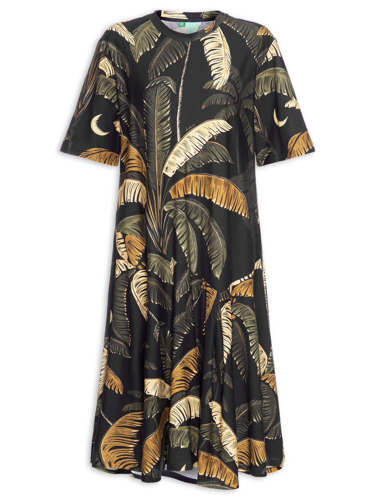 Vestido Cropped Itacaré - Preto