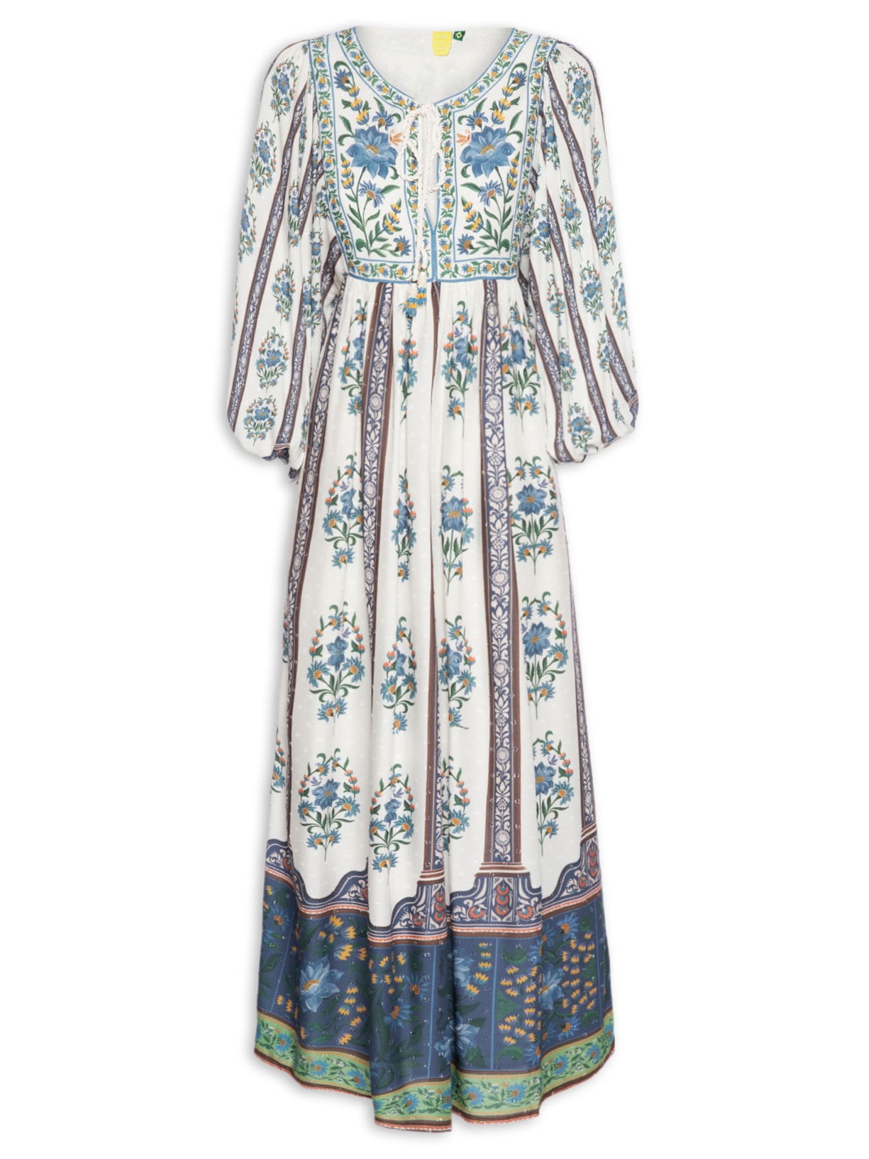 Vestido Cropped Manoela Branco Farm